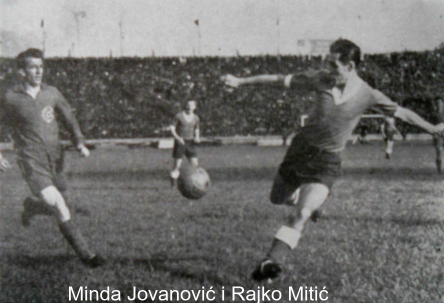 Minda Jovanović i Rajko Mitić